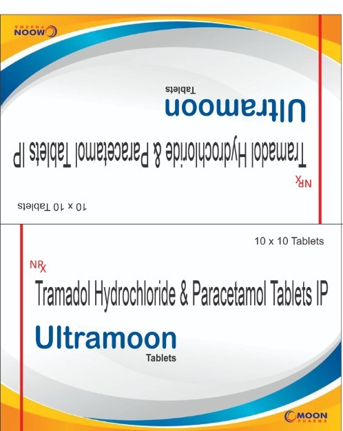 Ultramoon Tablet - Tramadol Paracetamol for severe pain relief